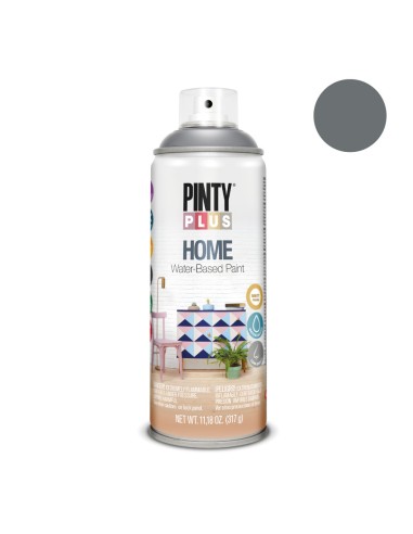 Pintura en spray pintyplus home 520cc thundercloud grey hm418