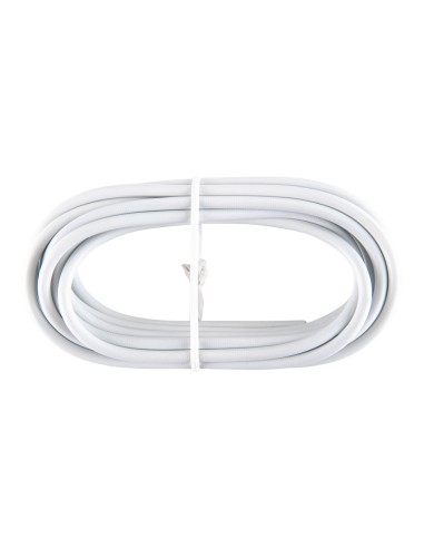 Cable plastificado blanco (gusanillo) 3m portavisillo pv025  cintacor