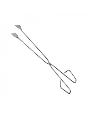 Pinzas para barbacoa inox. 55cm