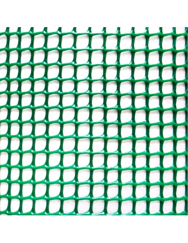 Rollo de malla ligera cadrinet color verde 1x25m cuadro: 4,5x4,5mm nortene
