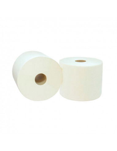 Pack 2 bobinas papel industrial papernet blanco