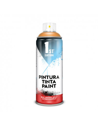 Pintura en spray 1st edition 520cc / 300ml mate naranja peto ref 644