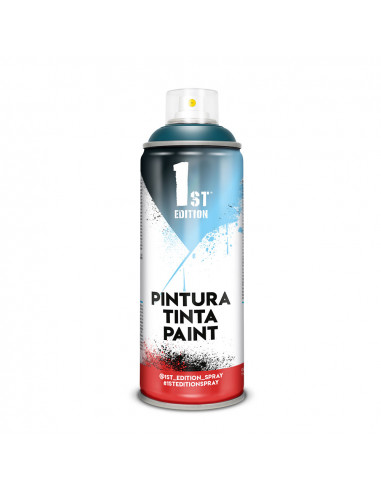 Pintura en spray 1st edition 520cc / 300ml mate azul turquesa ref 655