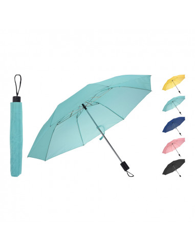 Mini paraguas 53cm colores pastel surtidos