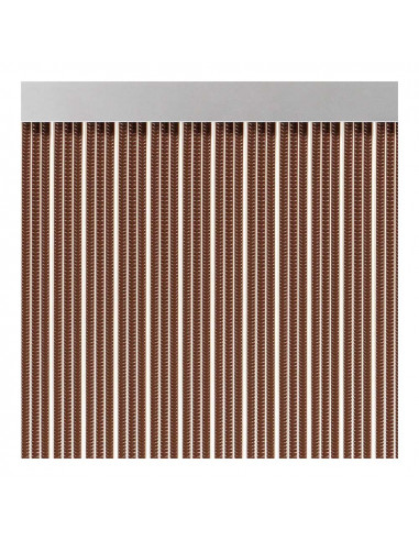 Cortina puerta cinta s-350 color marrón 90x210cm manacor