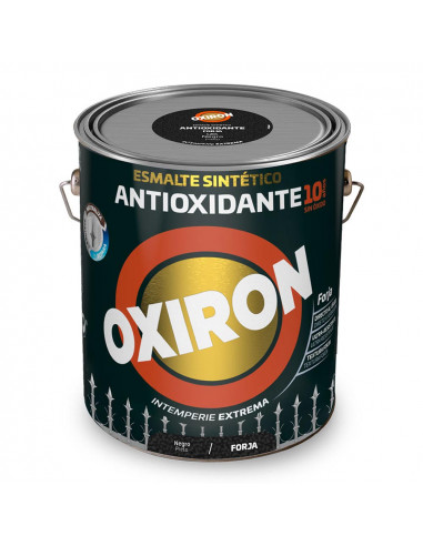 Esmalte sintético metálico antioxidante oxiron forja negro 250ml titan 5809029