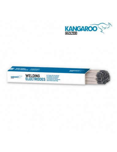 Electrodo inox e316l diam.2.5mm paquete 2kg (114ud) kangaroo by solter 