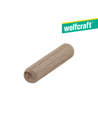 Pack 30 espigas largas  de madera de haya ø10x40mm wolfcraft  