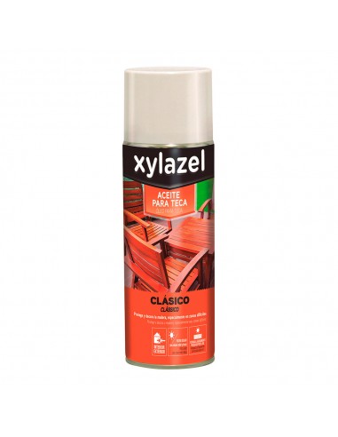 Xylazel aceite para teca spray color teca 0.400l