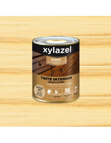 Xylazel barniz tinte interior mate incoloro 375ml