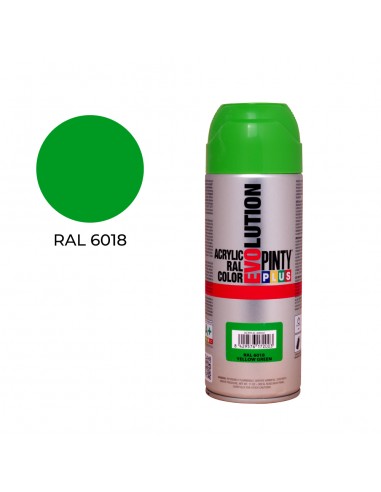 Spray ral 6018 verde amarillento 400ml.