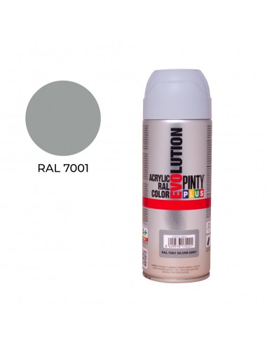 Spray ral 7001 gris plata 400ml
